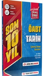 Dijital Hoca 2023 ÖABT Tarih Öğretmenliği Son 10 Yıl Orijinal Çıkmış Sınav Soruları Konu Analizli-Video Çözümlü - Dijital Hoca