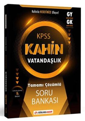 Dijital Hoca 2024 Genel Kültür Kahin Vatandaşlık Tamamı Çözümlü Soru Bankası - 1