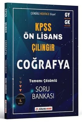 Dijital Hoca 2024 KPSS Ön Lisans Çilingir Coğrafya Tamamı Çözümlü Soru Bankası - 1