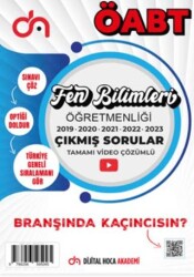 Dijital Hoca ÖABT Fen Bilimleri Öğretmenliği Son Beş Yıl Çıkmış Sorular Tamamı Video Çözümlü - Dijital Hoca