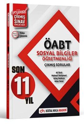 Dijital Hoca 2024 ÖABT Sosyal Bilgiler Öğretmenliği Son 11 Yıl Orijinal Çıkmış Sınav Soruları Video Çözümlü - 1