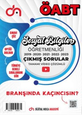 Dijital Hoca 2024 ÖABT Sosyal Bilgiler Öğretmenliği Son Beş Yıl Çıkmış Sorular Tamamı Video Çözümlü - 1