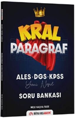 Dijital Hoca DGS ALES KPSS Kral Paragraf Yeni Nesil Video Çözümlü Soru Bankası - 1