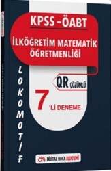 Dijital Hoca KPSS 2025 ÖABT İlköğretim Matematik Öğretmenliği Lokomotif Serisi QR Çözümlü 7`li Deneme - Dijital Hoca