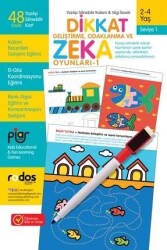 Dikkat Geliştirme, Odaklanma ve Zeka Oyunları - Seviye 1 - 2