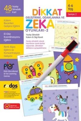 Dikkat Geliştirme, Odaklanma ve Zeka Oyunları Seviye 2 - 3