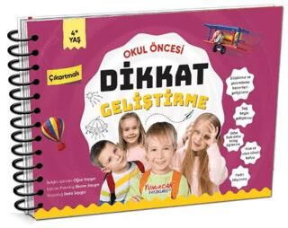 Dikkat Geliştirme - Okul Öncesi 4 Yaş kapağı