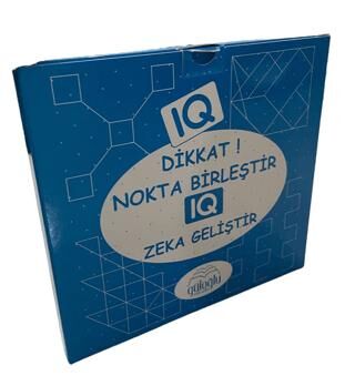 Dikkat! Nokta Birleştir IQ Zeka Geliştir Kutulu 32 Oyun,18 Kart Kalemiyle Beraber Süper Oyun Kartla - 1