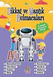 Dikkat Ve Mantık Bulmacaları - Mor Kitap - Yağmur Çocuk