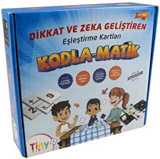 Dikkat ve Zeka Geliştiren Eşleştirme Kartları - Tiny Kids
