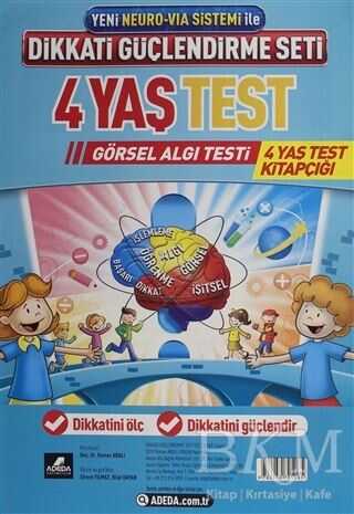 Dikkati Güçlendirme Seti 4 Yaş Test - Adeda Yayınları