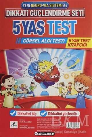 Dikkati Güçlendirme Seti 5 Yaş Test - Adeda Yayınları