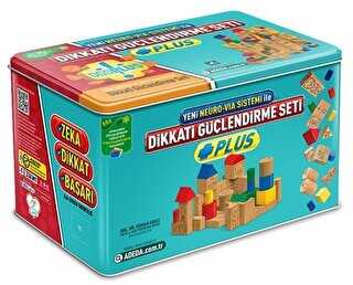 Dikkati Güçlendirme Seti Plus 3 Yaş Metal Kutulu - Adeda Yayınları