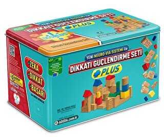 Dikkati Güçlendirme Seti Plus 4 Yaş Metal Kutulu - Adeda Yayınları