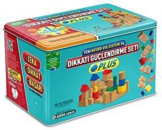 Dikkati Güçlendirme Seti Plus 5 Yaş Metal Kutulu - Adeda Yayınları