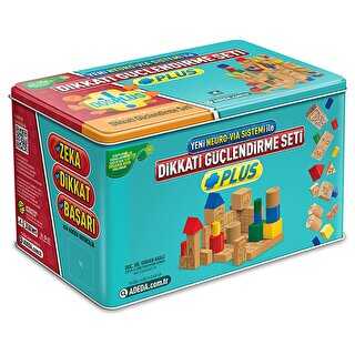 Dikkati Güçlendirme Seti Plus 6 Yaş Metal Kutulu - Adeda Yayınları