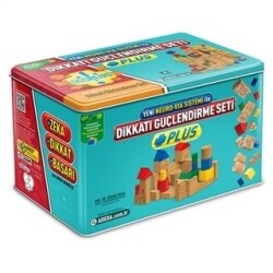 Dikkati Güçlendirme Seti Plus 3 Kitap Materyalsiz - 8 Yaş - Adeda Yayınları