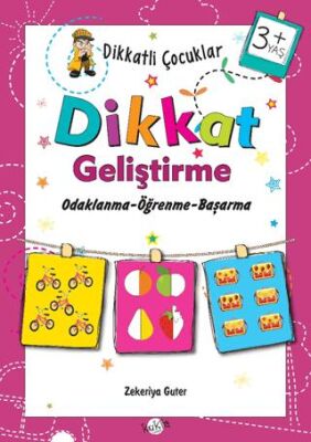 Dikkatli Çocuklar Dikkat Geliştirme 3+ Yaş - 1