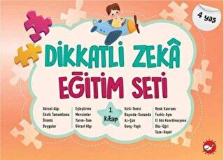 Dikkatli Zeka Eğitim Seti 1. Kitap 4 Yaş - 1
