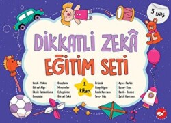 Dikkatli Zeka Eğitim Seti 1. Kitap - 5 Yaş - Beyaz Balina Yayınları