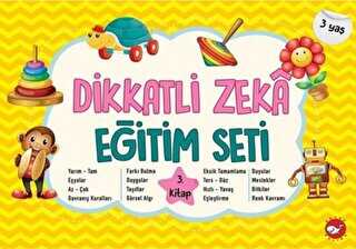 Dikkatli Zeka Eğitim Seti 3. Kitap - Beyaz Balina Yayınları