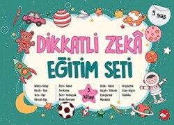 Dikkatli Zeka Eğitim Seti 3. Kitap - 5 Yaş - Beyaz Balina Yayınları