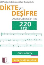 Dikte ve Deşifre Okuma Çalışmaları için 220 Ezgi - Kitapol Yayınları
