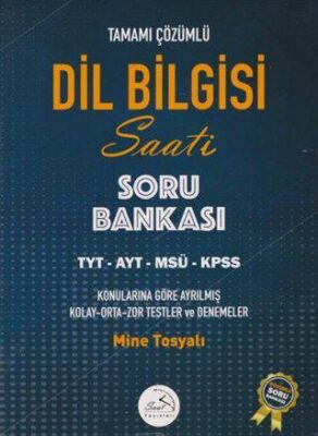 Saat Yayınları Dil Bilgisi Saati Tamamı Çözümlü Soru Bankası - 1