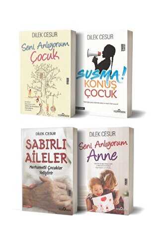 Dilek Cesur 4 Kitap Takım - Yediveren Yayınları