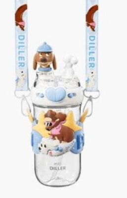 Dıller D2530 580 Ml Boyun Askılı Trıtan Su Matarası - 1