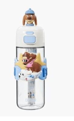 Dıller D2537 600 Ml Boyun Askılı Trıtan Su Matarası - 1