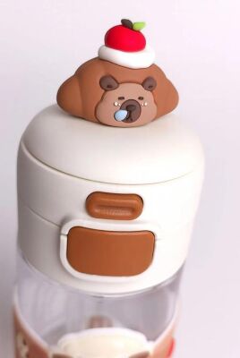 Dıller D2551 600 Ml Boyun Askılı Trıtan Su Matarası - 3