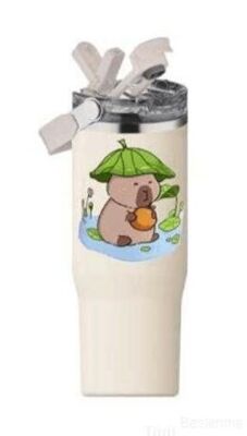 Diller D9358 Sevimli Figürlü 950Ml Paslanmaz Çelik Termos - 1