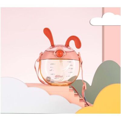 Dıller T4012 330 Ml Tavşan Görünümlü Trıtan Su Matarası-1 - 1