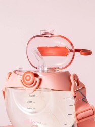 Dıller T4012 330 Ml Tavşan Görünümlü Trıtan Su Matarası-1 - 2