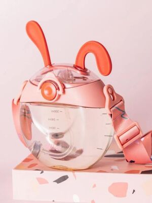 Dıller T4012 330 Ml Tavşan Görünümlü Trıtan Su Matarası-1 - 3