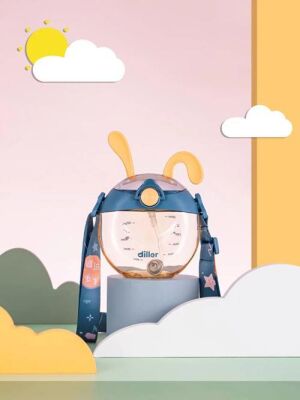 Dıller T4012 330 Ml Tavşan Görünümlü Trıtan Su Matarası-2 - 1