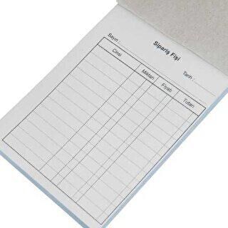 Dilman Sipariş Fişi 1-50 2 Nüsha Otokopili - 1