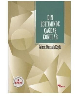 Din Eğitiminde Çağdaş Konular kapağı