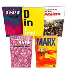 Din ve Ateizm Seti 5 Kitap Takım - Kafe Kültür Yayıncılık