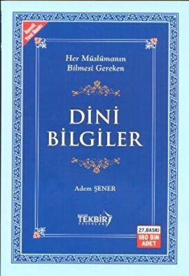 Her Müslümanın Bilmesi Gereken Dini Bilgiler kapağı