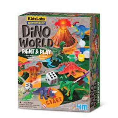 4M Dinozor Dünyası Boyama ve Oyun Seti