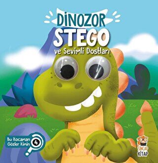 Dinozor Stego ve Sevimli Dostları - Bu Kocaman Gözler Kimin? 4 kapağı