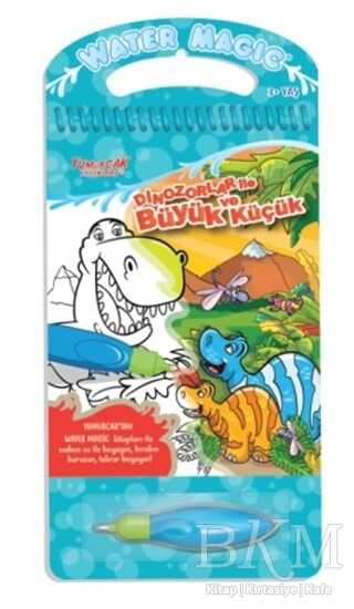 Dinozorlar ile Büyük ve Küçük - Water Magic Boyama Kitabı