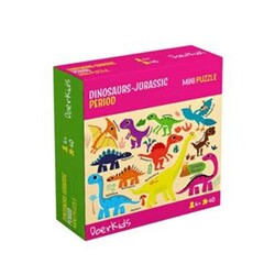 Dinozorlar-Jurassic Dönemi Mini Puzzle - Doerkids