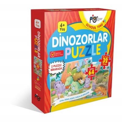 Dinozorlar Puzzle - 1
