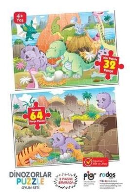 Dinozorlar Puzzle - 3