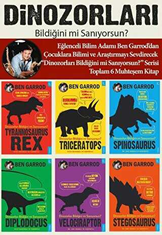 Dinozorları Bildiğini mi Sanıyorsun? 6 Kitap Set