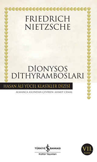 Dionysos Dithyrambosları - İş Bankası Kültür Yayınları
