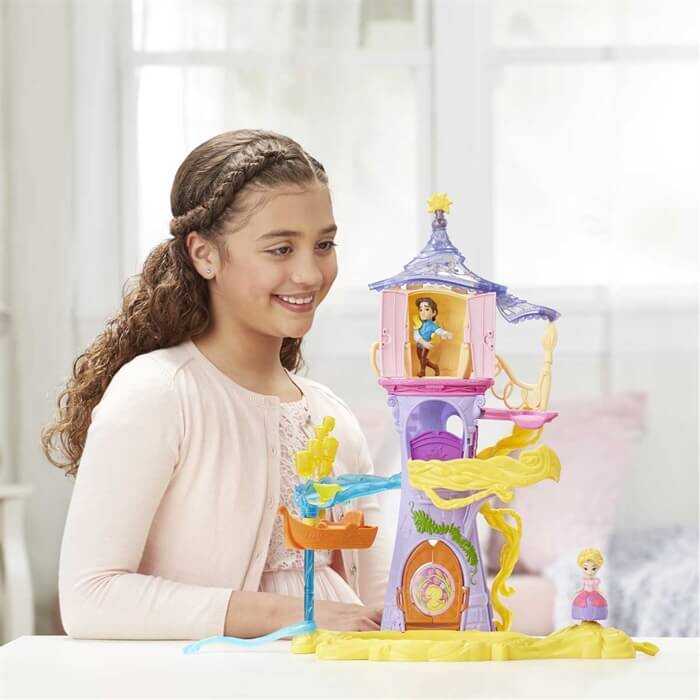 Disney Balerin Prenses Rapunzelin Kulesi